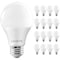 Luxrite A19 LED Light Bulbs 11W (75W Equivalent) 1100LM 3000K Soft White Dimmable E26 Base 16-Pack LR21431-16PK - alternate 1
